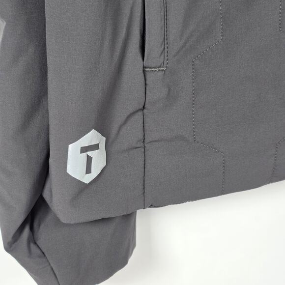 TrueWerk M3 Woobie Jacket Deep Gray Insulated Full Zip Lightweight Puffer Mens M - Picture 6 of 10